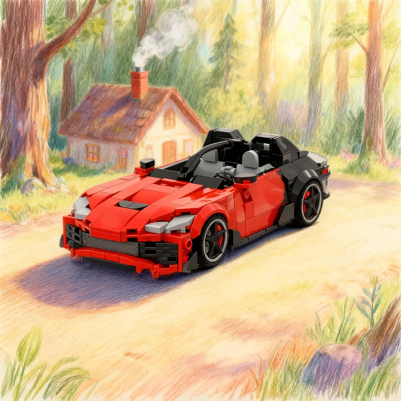 

Набор для сборки модели Mercedes-AMG PureSpeed City Champions (347 деталей), конструктор, подарок, креативный коллекционный декор, премиум-класс