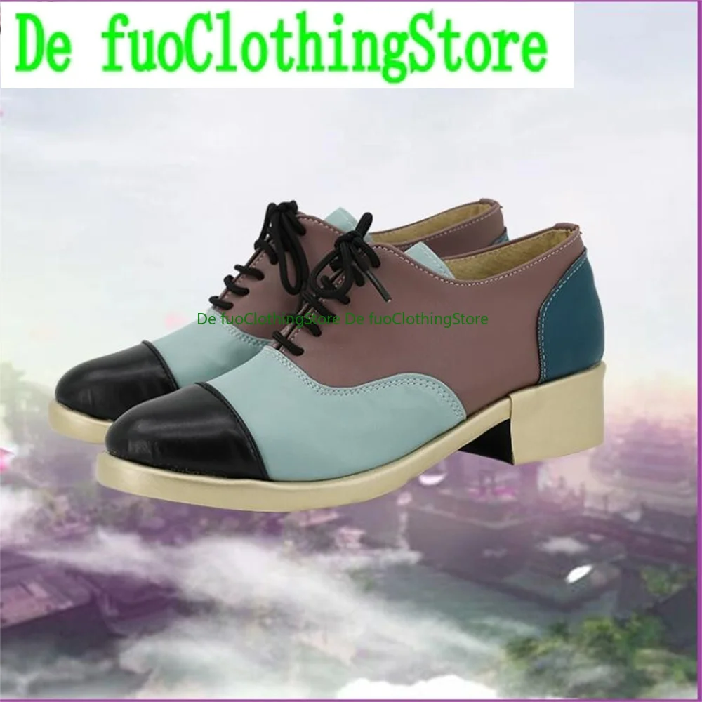 

DefuoTwisted-Wonderland Cosplay Shoes Boots Game Anime Halloween Christmas Shoes Store