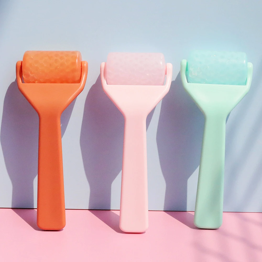Gezichtsgel Ice Roller Massager Huid Lifting Schoonheid Instrument Gezichtsmassage Ice Roller Pijnbestrijding Gezicht Huidverzorging Schoonheidstools