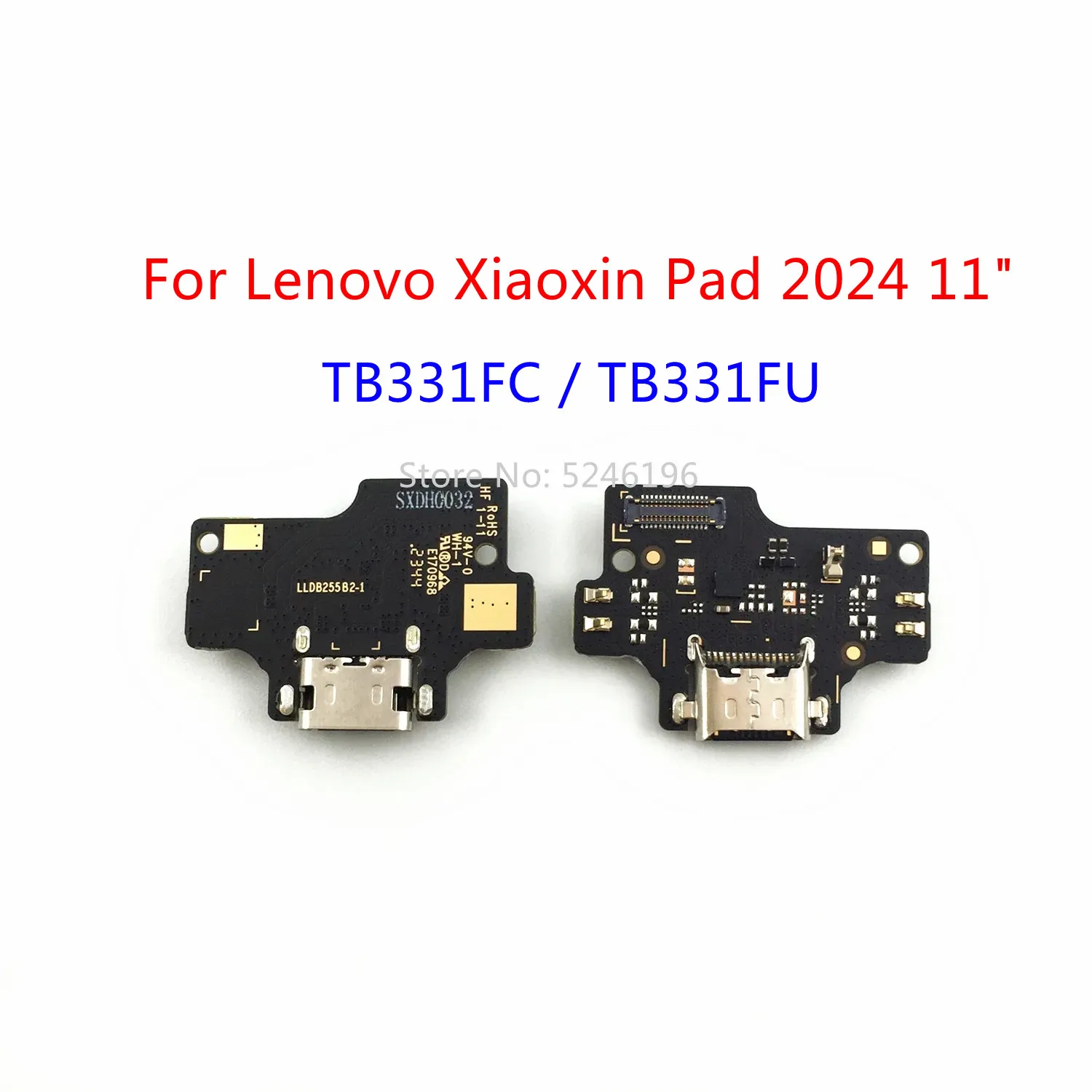 

1pcs USB Charging Port Charger Base Connector For Lenovo Xiaoxin Pad 2024 11" TB331FC TB-331FC TB331FU TB-331FU Replace Part