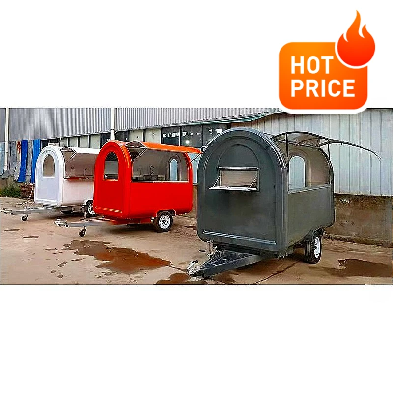 Mobile Ice Cream Cart Refrigerated Push Carts Tricycle Food Mobile Food Cart Bike Mobile Crepe Waffle Station Cart Customized