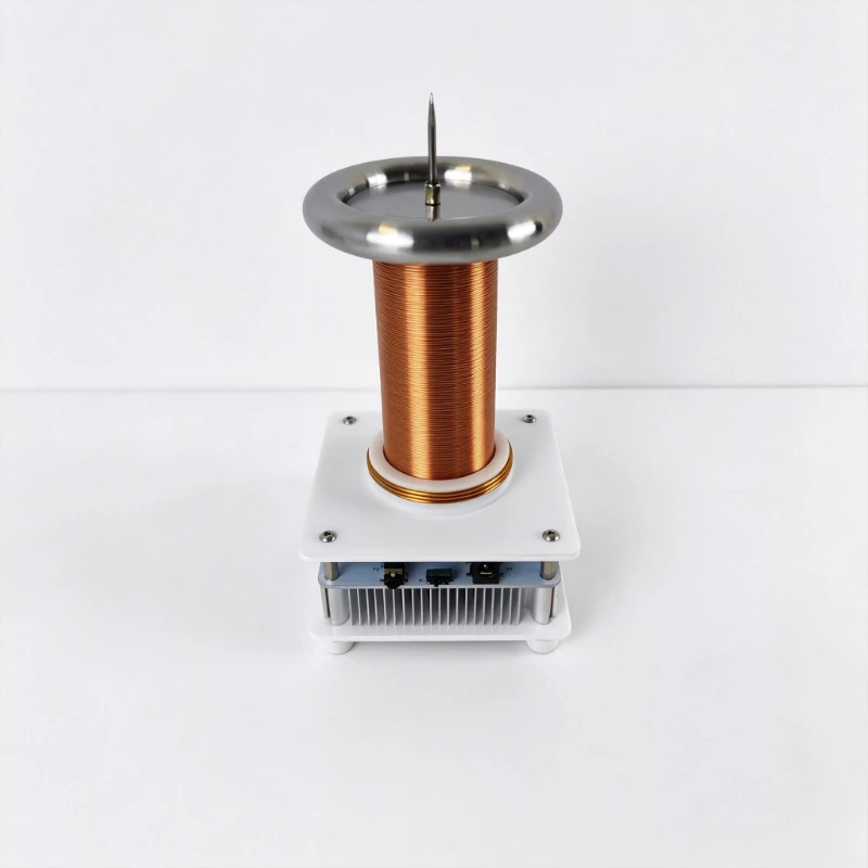 

DIY Music Coil Speaker Arc Spark Generator Touch Lighting Experiment Toy Golden Blue Optional