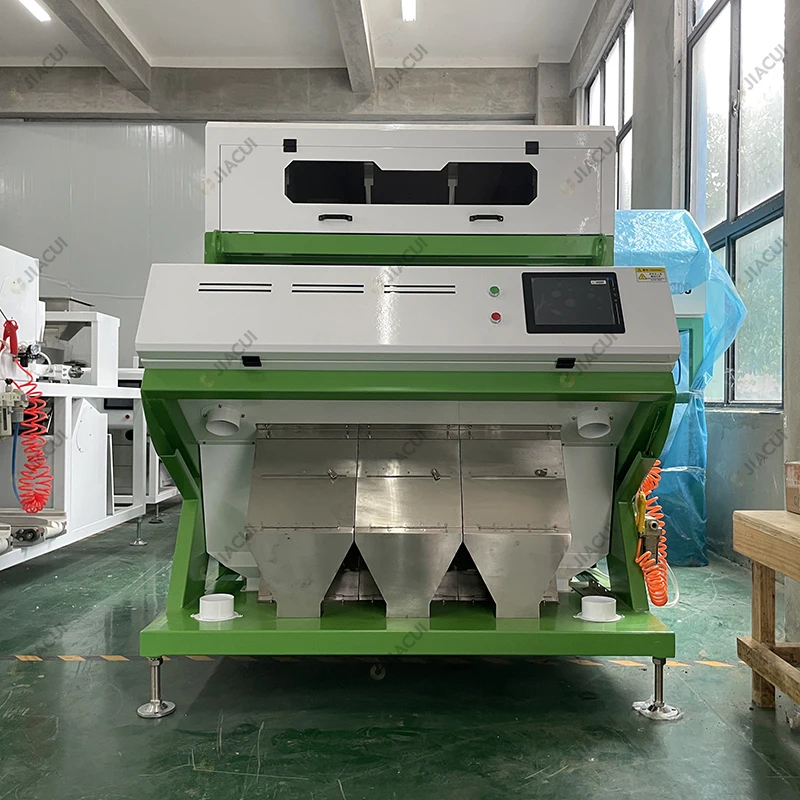 Intelligent 3-Channel Optical Seed Color Sorter for Sorting Sunflower Red Melon Seeds Durable Color Sorting Machine
