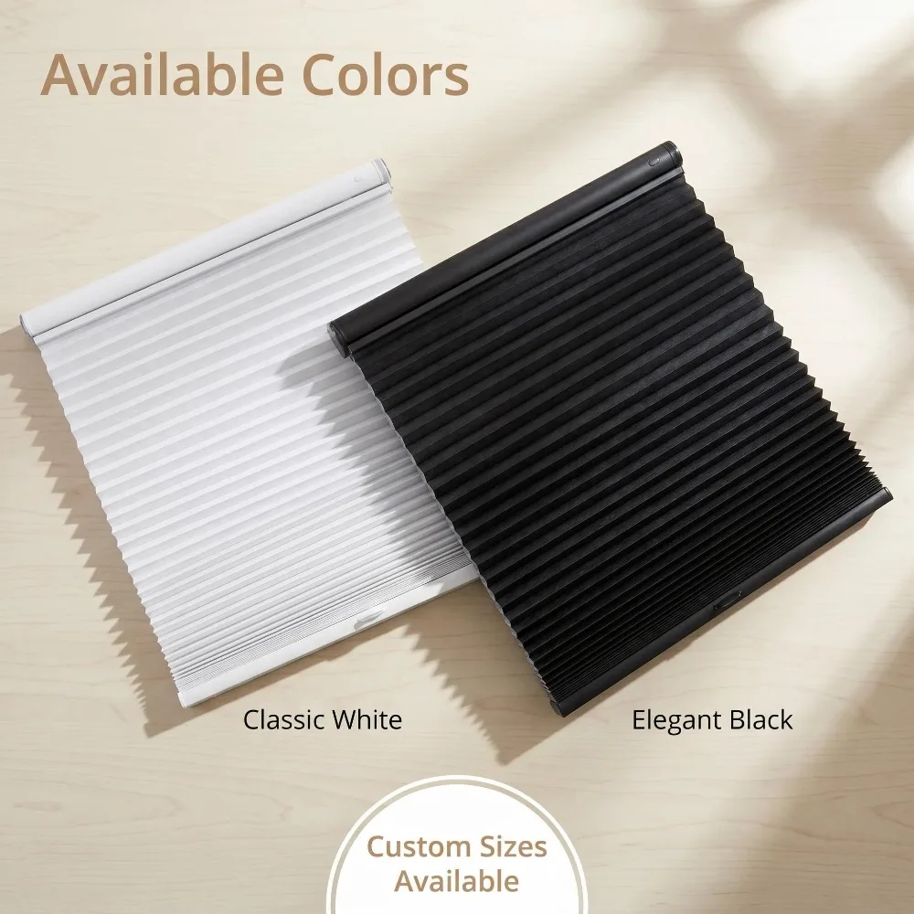Custom Push-pull Honeycomb Blinds Waterproof Honeycomb Blind Blackout Blinds Windows No Drill Shades Home Study Bedroom Office