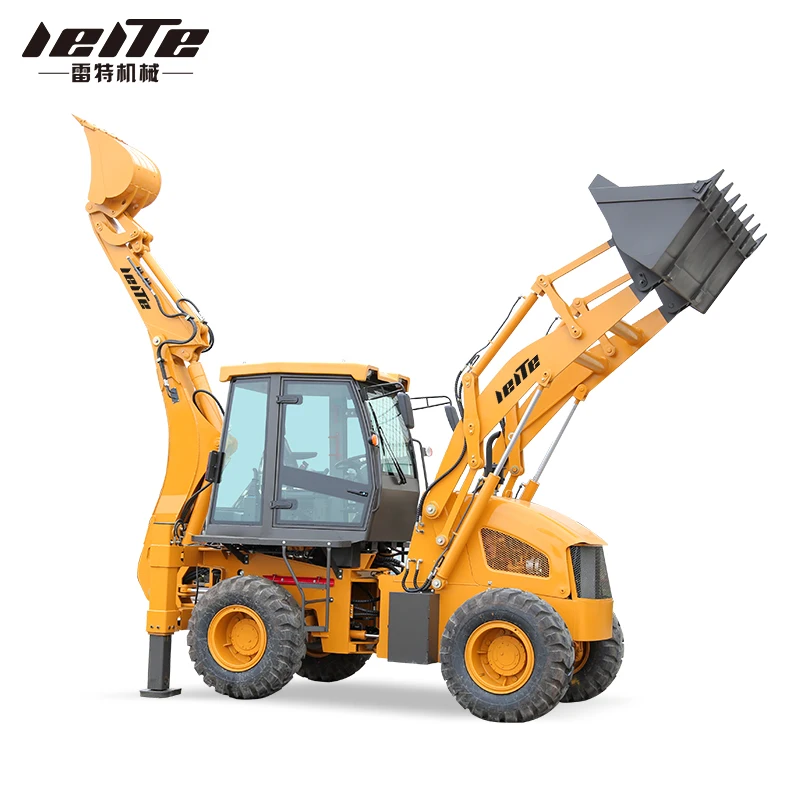 China Manufacturer 4X4 Small Mini Excavator Backhoe Loader for Sale
