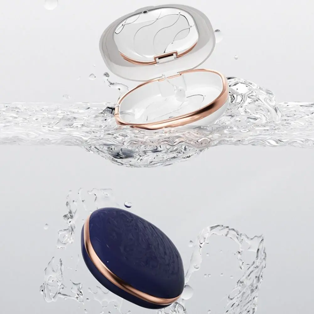 Reizen met spiegelbeugels Doos Aftappen Soak Box Kunstgebit Opbergdoos Reinigingsdoos Orthodontische Retainer Case