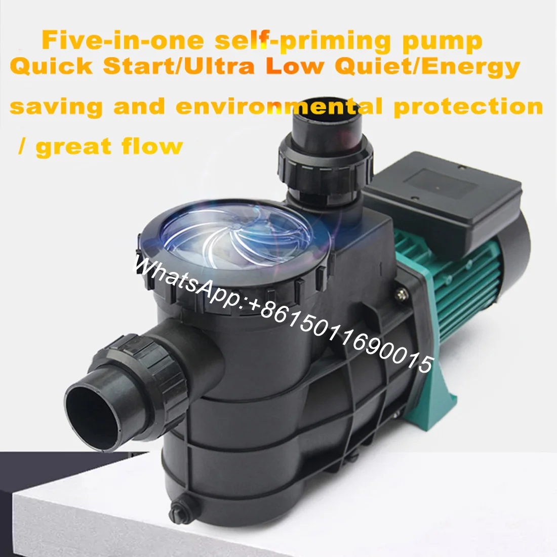 Sea Water Pump Hotel Seafood Pond Fish Pond Self-priming Circulating Pump Filter Pump STP Swimming Pool Circulating Pump