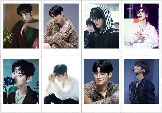 No Repetition Cha Eun-Woo Photo Mini Card Wallet Lomo Card Fans