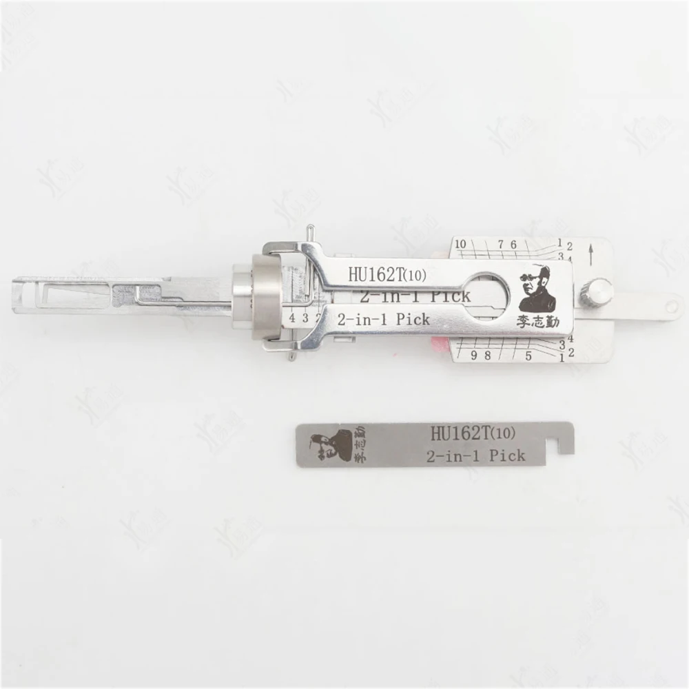 

Фреза Lishi 2-в-1 HU162T-10 EXT с двусторонней резкой (черная упаковка) для замков автомобилей Volkswagen Passat и Audi, инструмент для слесарей.