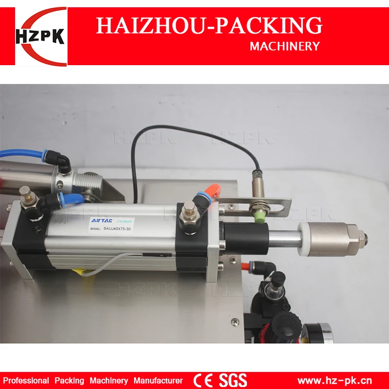 HZPK Small Volume Liquid and Paste Filling Machine Food Grade 304 Stainless Steel 3-20ml Packaging Ketchup Honey Cream Shampoo