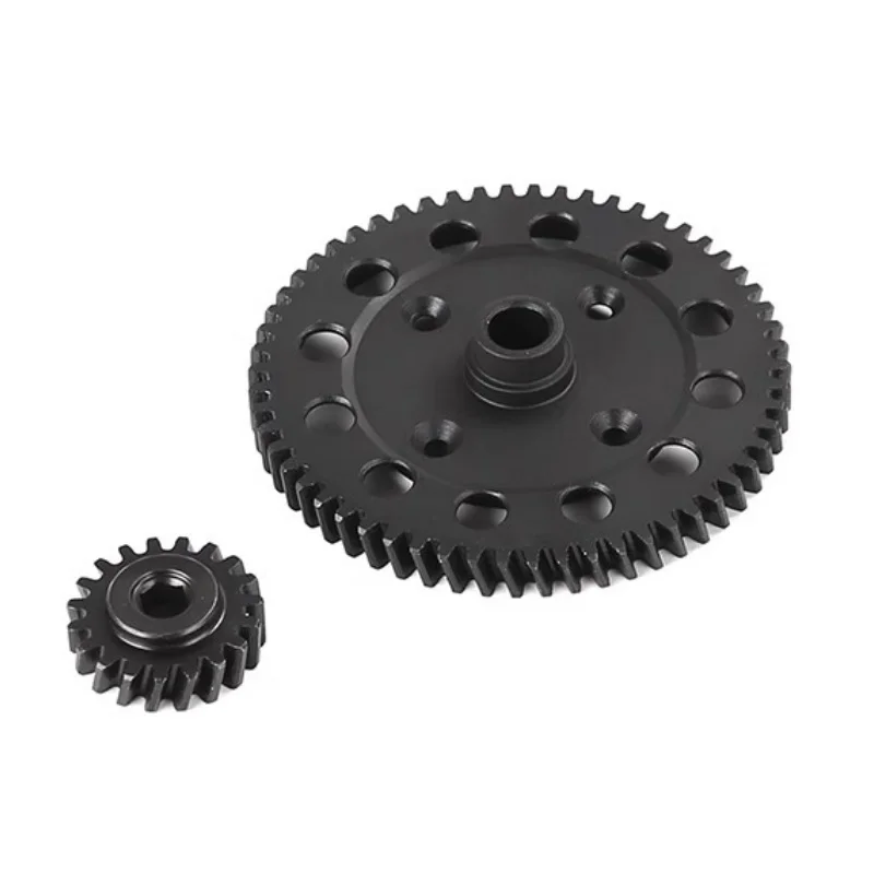 ترس قطع حلزوني تفاضلي وحفز 19T/58T مجموعة تروس التحويل لـ Rovan LT LOSI 5IVE-T #6