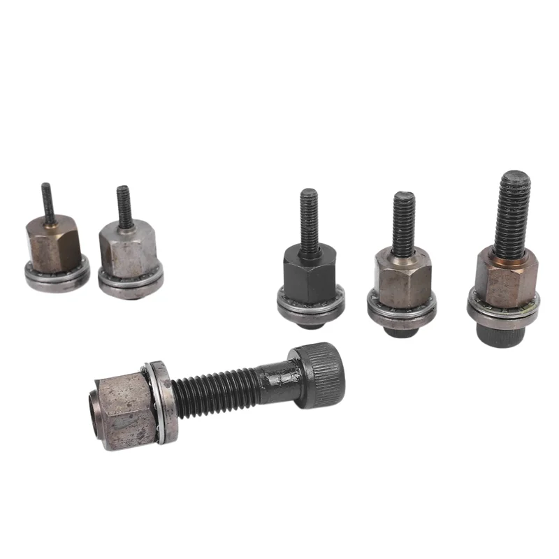 ABUL-24 Pz Mano Rivetto Dado Testa Dadi Installazione Semplice Rivettatrice Manuale Rivnut Strumento Accessorio Per Dadi M3 M5 M6 M8 M10