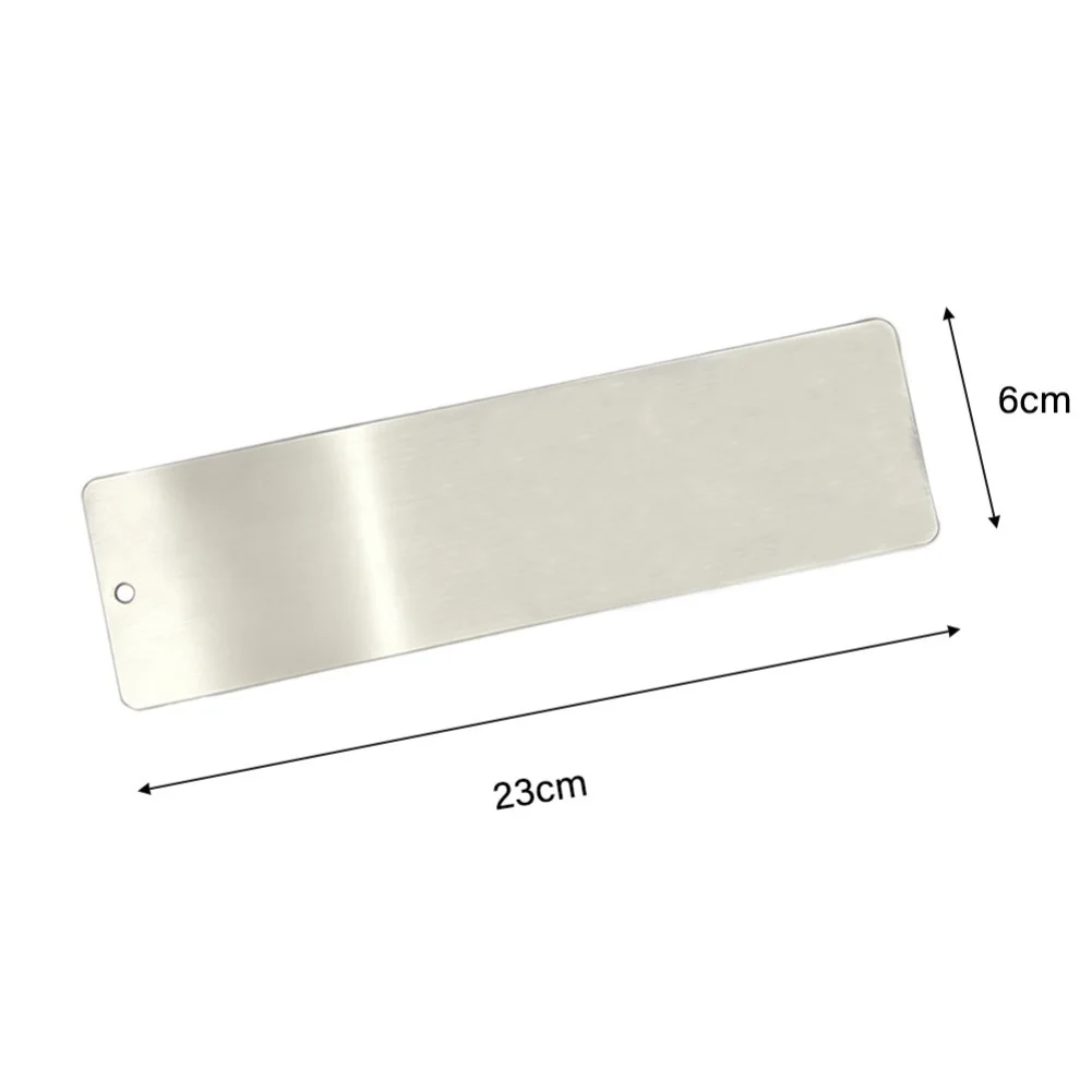 For Winter Sports Silver Snowboard Scraper Stainless Steel Wax Scraper Snowboard Ski Wax Tool Applies Wax Layers