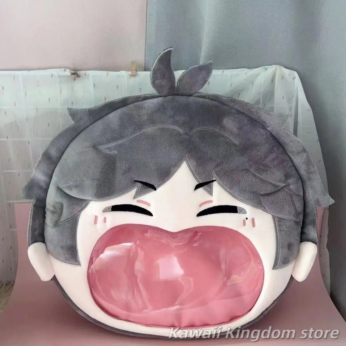 Haikyuu sugawara koushi Cosplay Kawaii Animal Transparent Itabag Zipper Backpack Messenger Bags Student Shoulder Bag