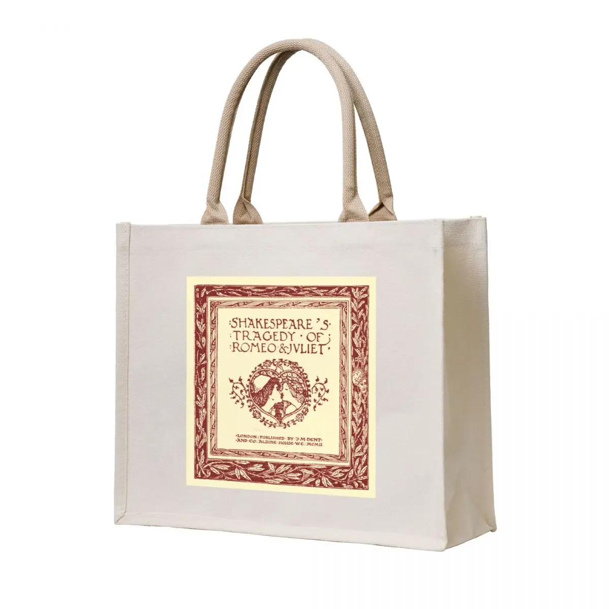 

Shakespeares Tragedy of Romeo and Juliet Tote Bag bags woman 2025 bag for beach Handbags
