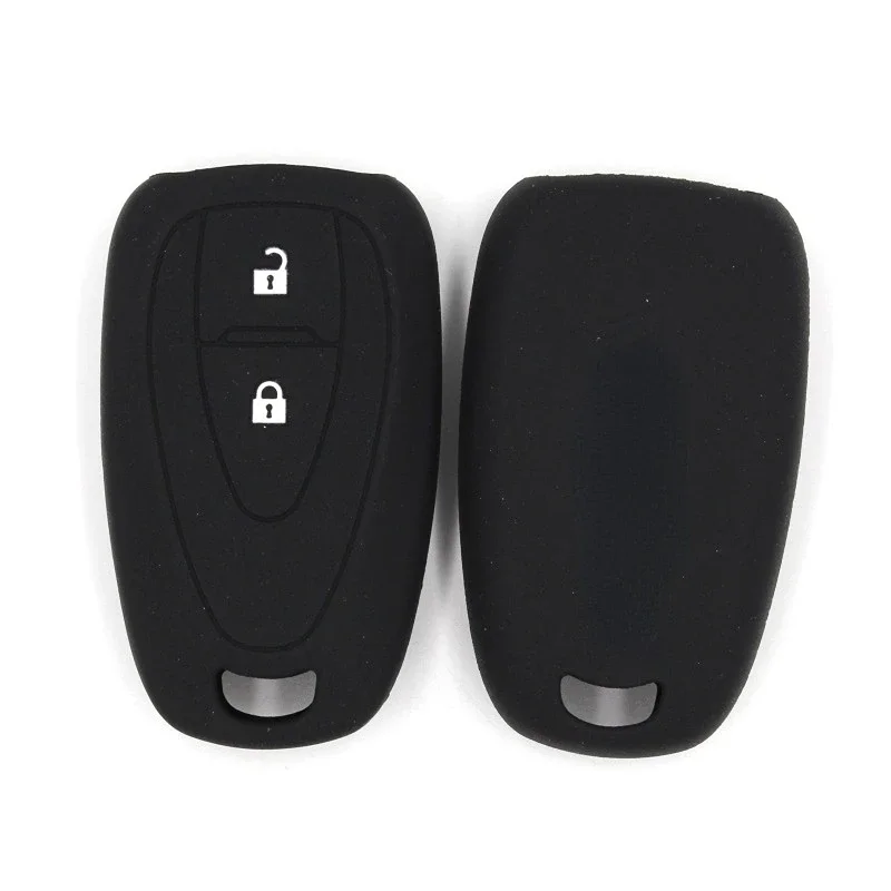 2 3 Button Remote Key Silicon Car Key Case Cover for Chevrolet Onix Orlando Tracker Turbo 2022 Bolt EV Key Cover Fob Shell