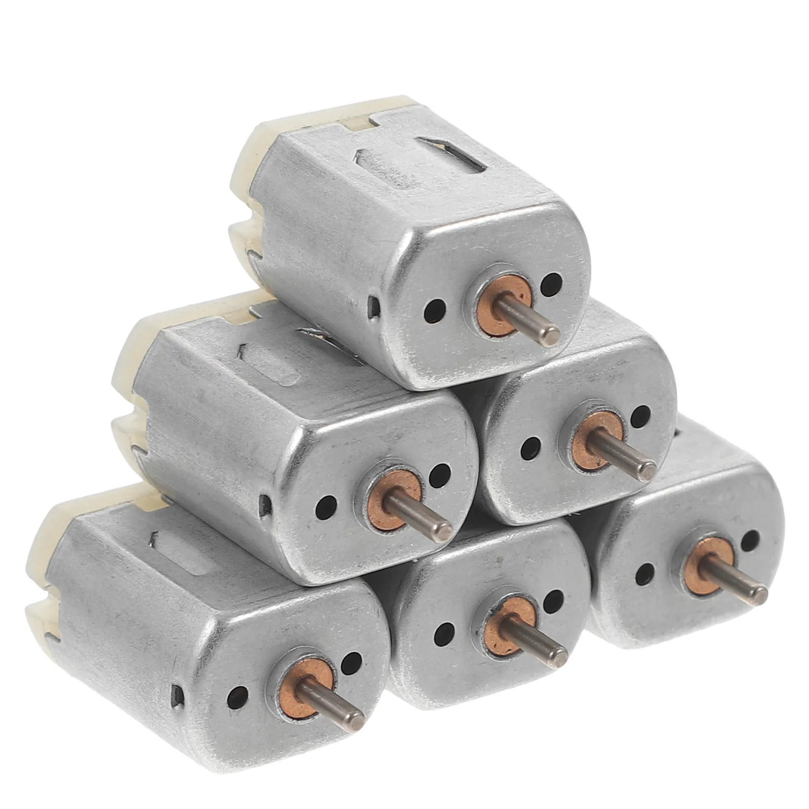 

6pcs Mini Dc Set For Train Diy Projects Small Motor For Kids Science Equipment Electric Car Airplane Motor
