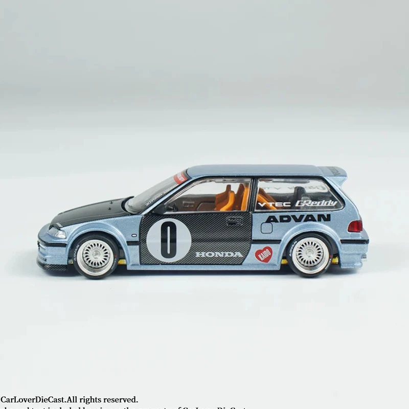 Kaido House 179 *CHASE* 1:64 EF ROULETTE V1 HONDA CIVIC غطاء محرك السيارة القابل للفتح Diecast نموذج سيارة MINIGT KHMG
