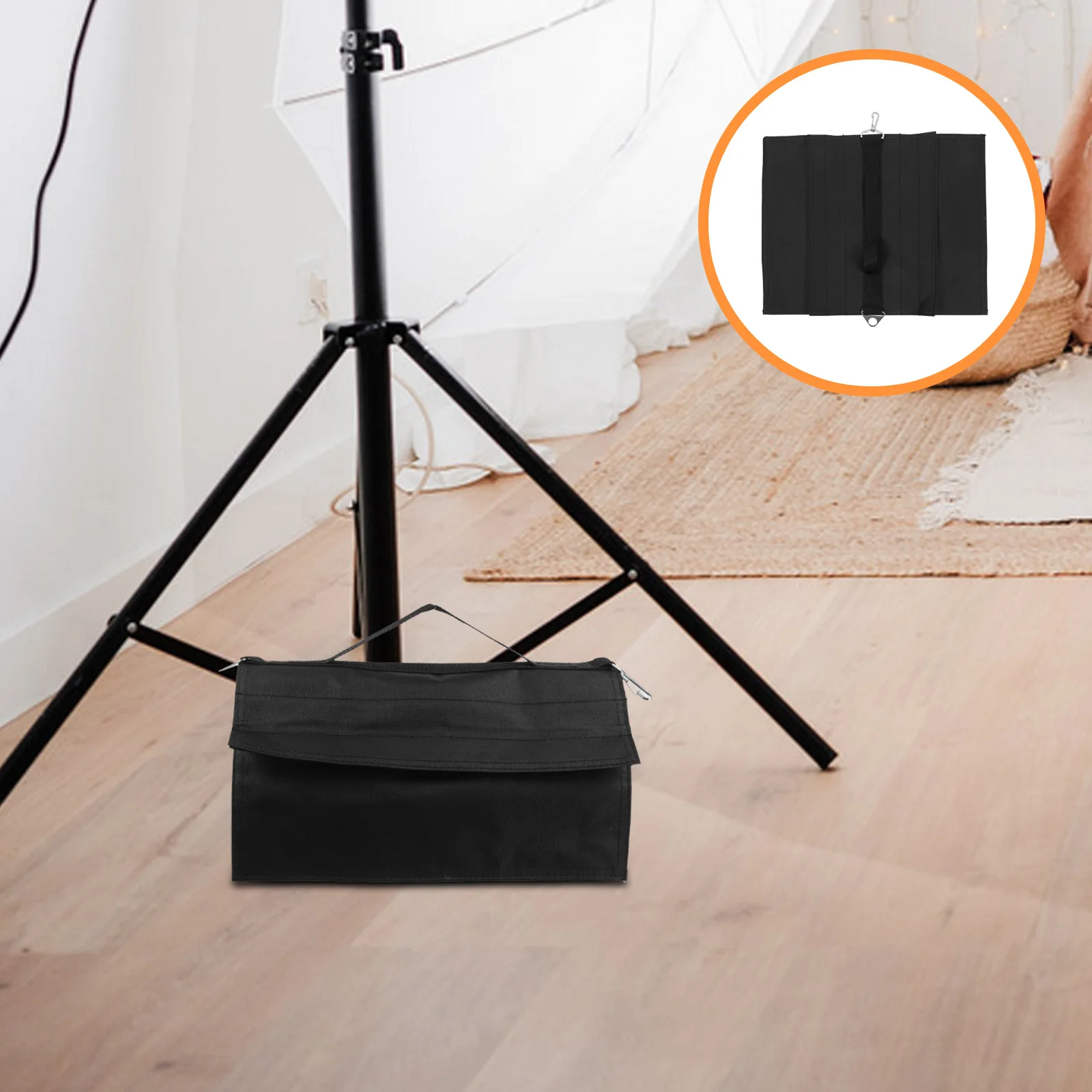 

Heavy Duty Sand Bag Photography Balance Tool Zipper Closure for Tripod Light Stand Video Equipment Studio Weight Bag