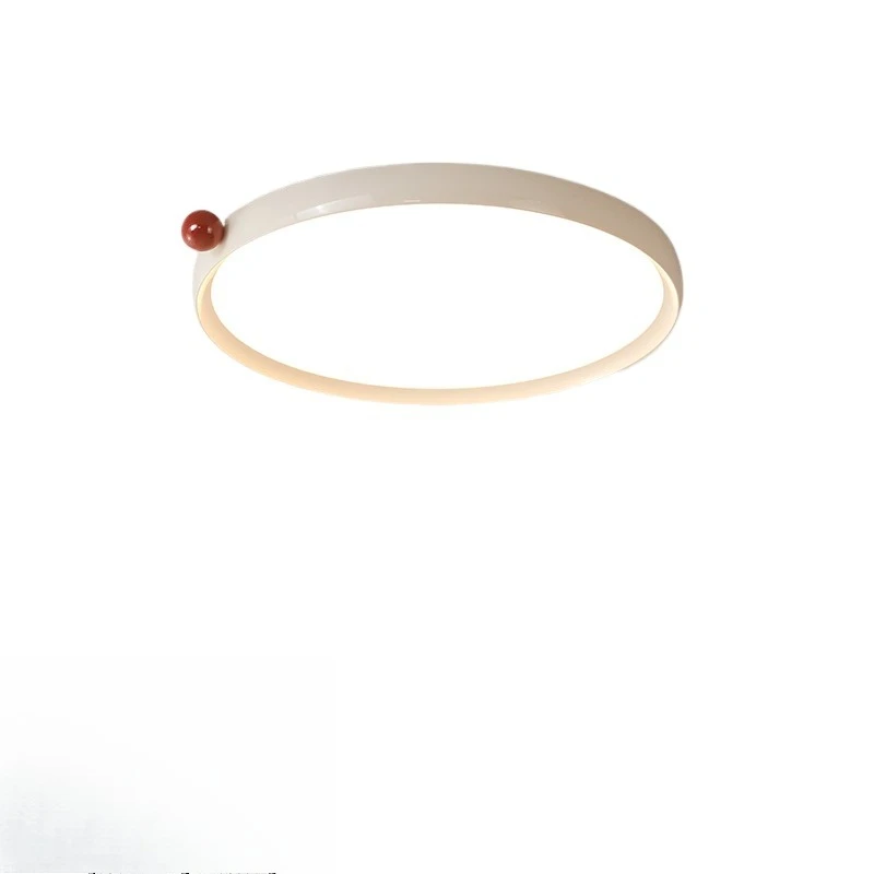 

Cream wind bedroom study ceiling light full spectrum children's room modern simple ultra-thin