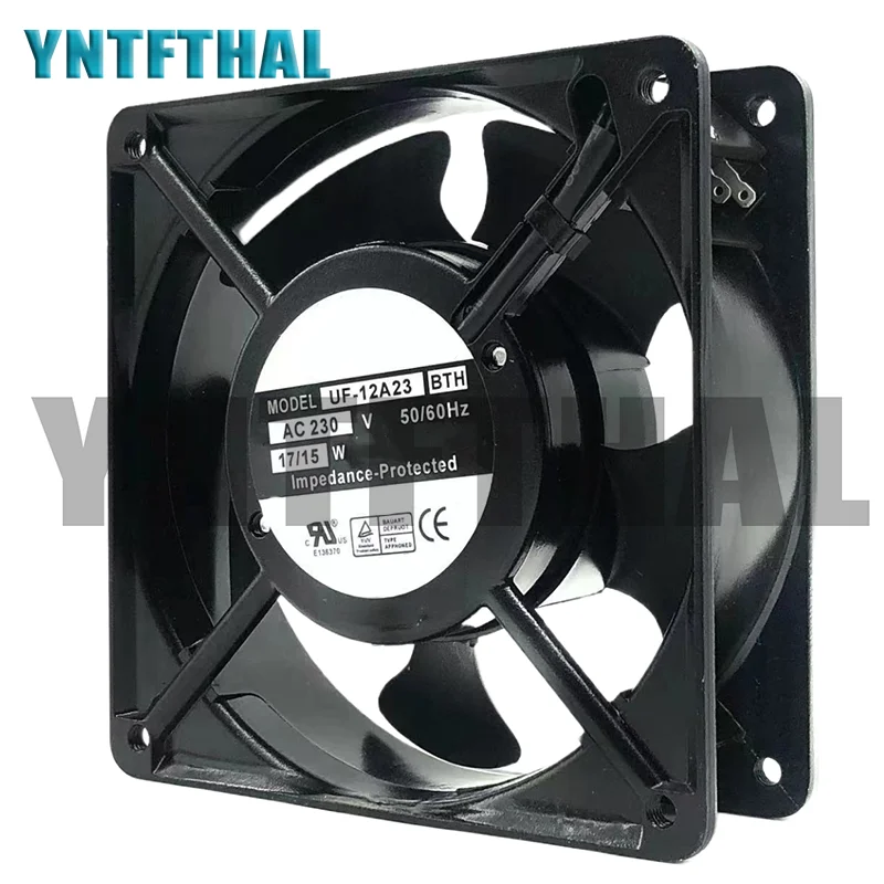 Cooling Fan 230V UF-12A23 12038 Dual Ball Bearing Axial Cooler