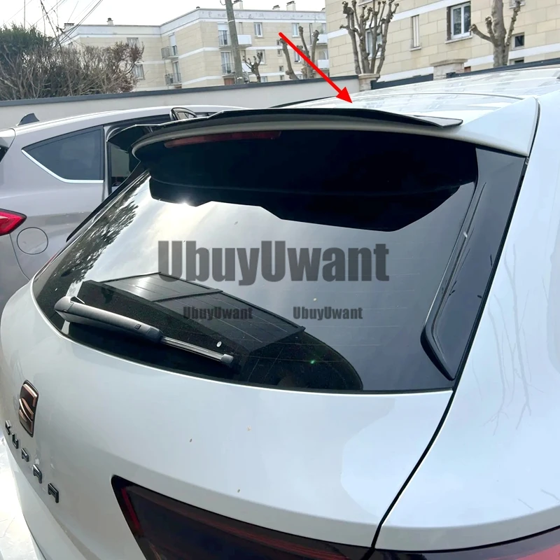 For Seat LEON 1P 5F MK3 For ST Cupra TGI / FR Hatchback 2013-2024 Car Rear Roof Spoiler Lip Wing Rear Tail Wing Bodykits Tuning