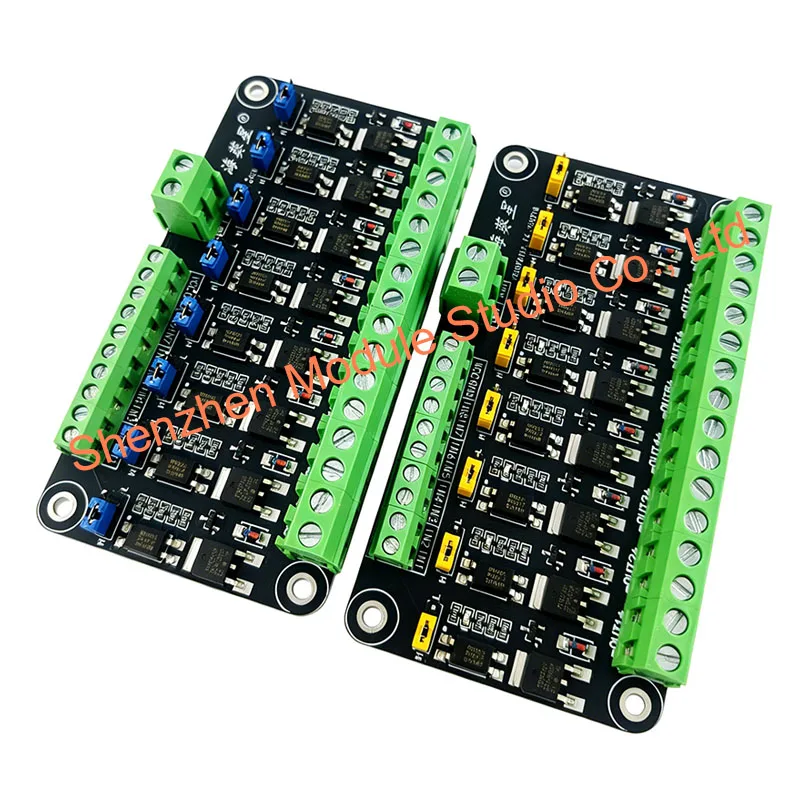Moduł MOSFET 8-kanałowy Mikrokontroler PLC Wzmacnianie Sterowanie tranzystorami polowymi Izolacja transoptorowa Sterowanie PWM Przełącznik światła — zdjęcie produktu 5