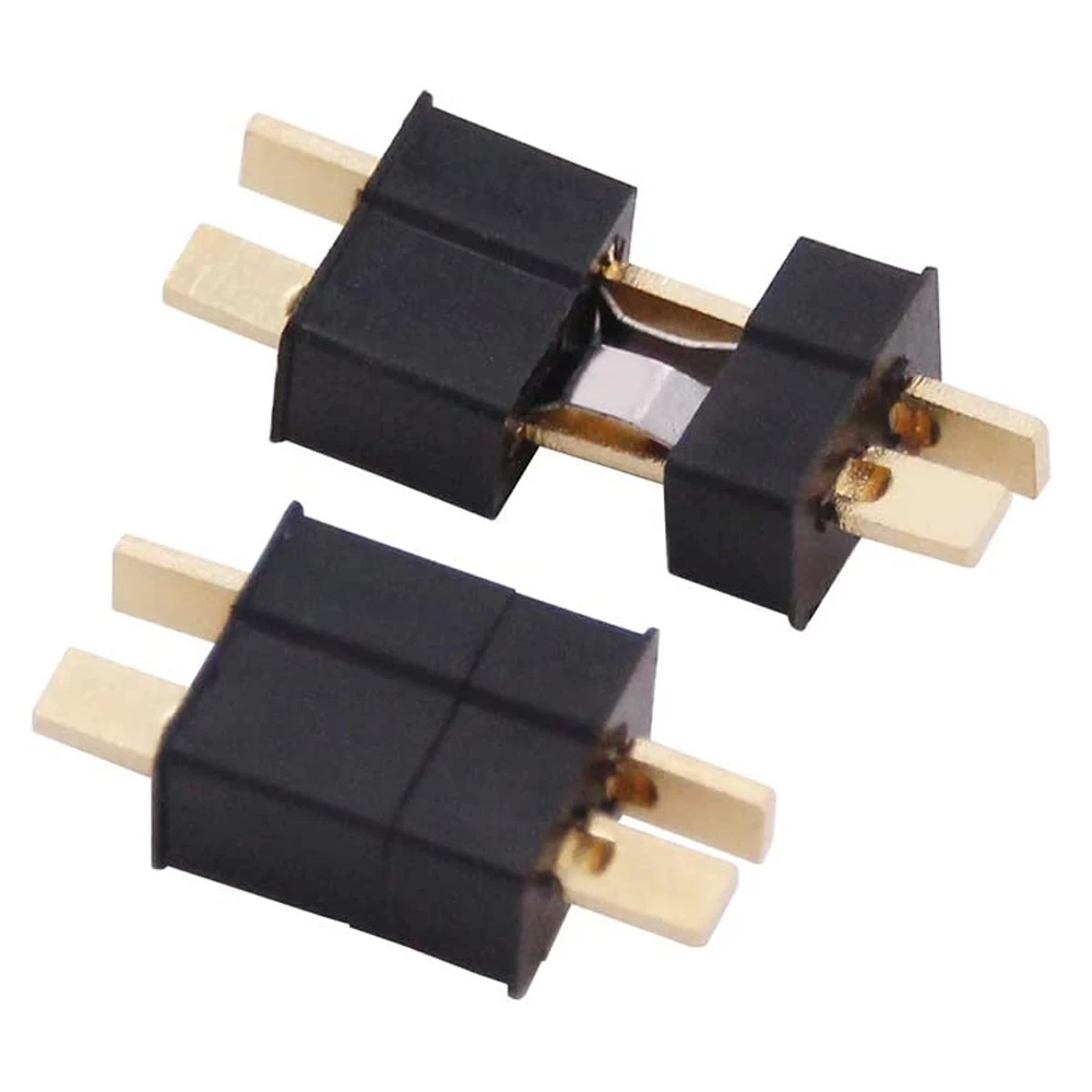 10pair/lot T Plug DC500V 25A PA Male/Female Connectors For RC Lipo Battery Hobby Car Boat Plane Helicopter Airplane Truck Toy