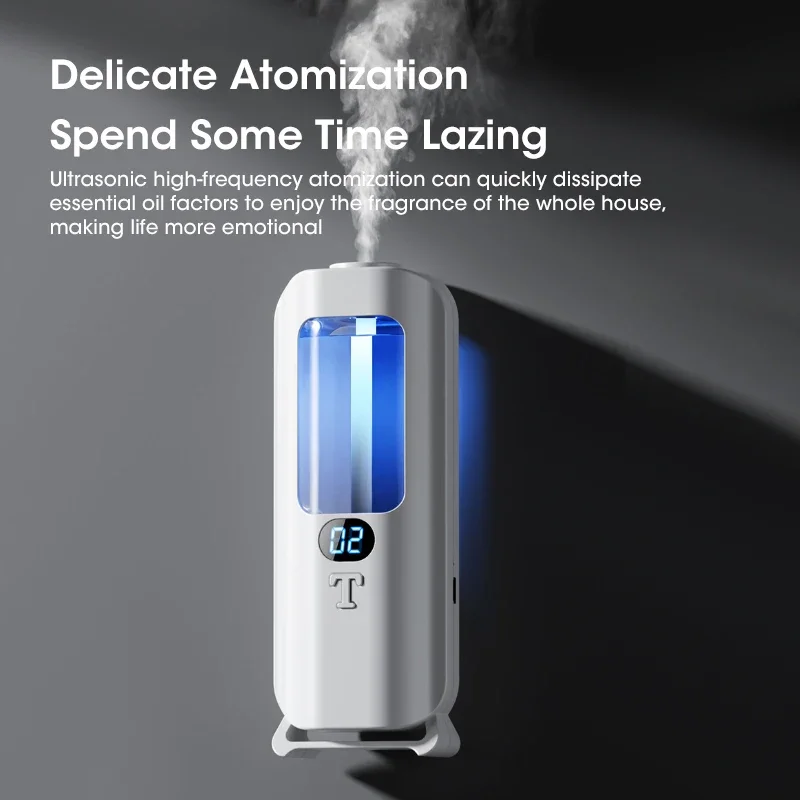 Mini Aromatherapy Machine Spray Air Purification Room Office Smart Essential Oil Diffuser USB Automatic Aromatherapy Machine