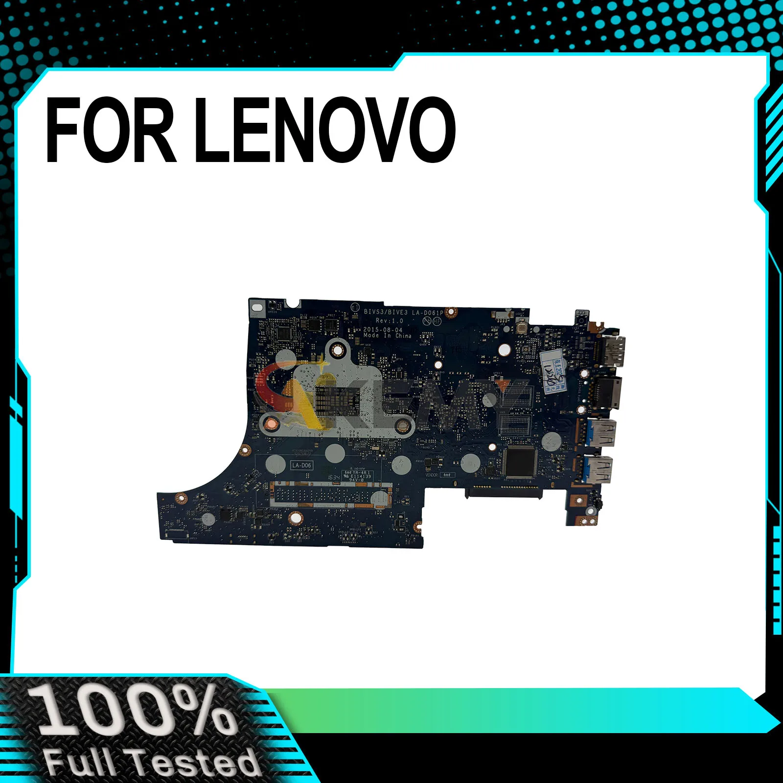 

For LENOVO ThinkPad E31-80 500-13ISK LA-D061P Laptop Motherboard i3 i5 i7-6th Gen CPU 5B20K57188 5B20K57224 100% Tested OK