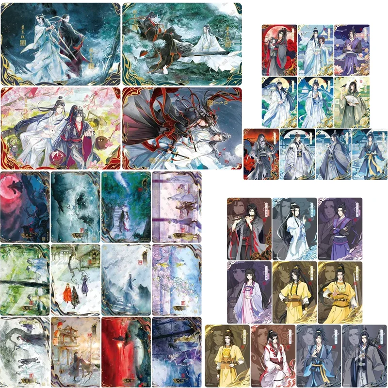 KAYOU Genuine The Founder of Diabolism Card QM CP MC Wei Wuxian Full Set Anime Collection Card Children's Toys Christmas Gifts