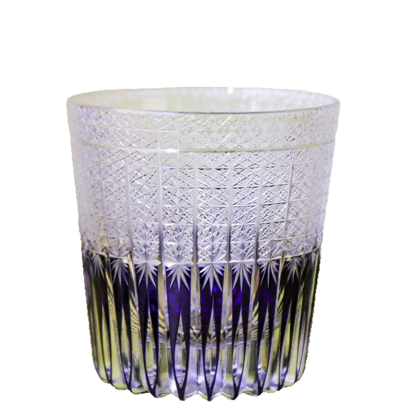 

Edo cut crystal cup hand-carved whiskey glass wine