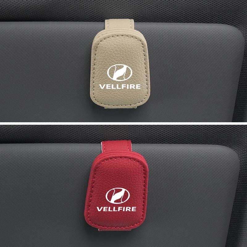 شعار السيارة قناع نظارات حامل النظارات الشمسية كليب لتويوتا Vellfire سوبرا أيجو برادو RAV4 هايلكس يارس كورولا 4 عداء كامري أفالون