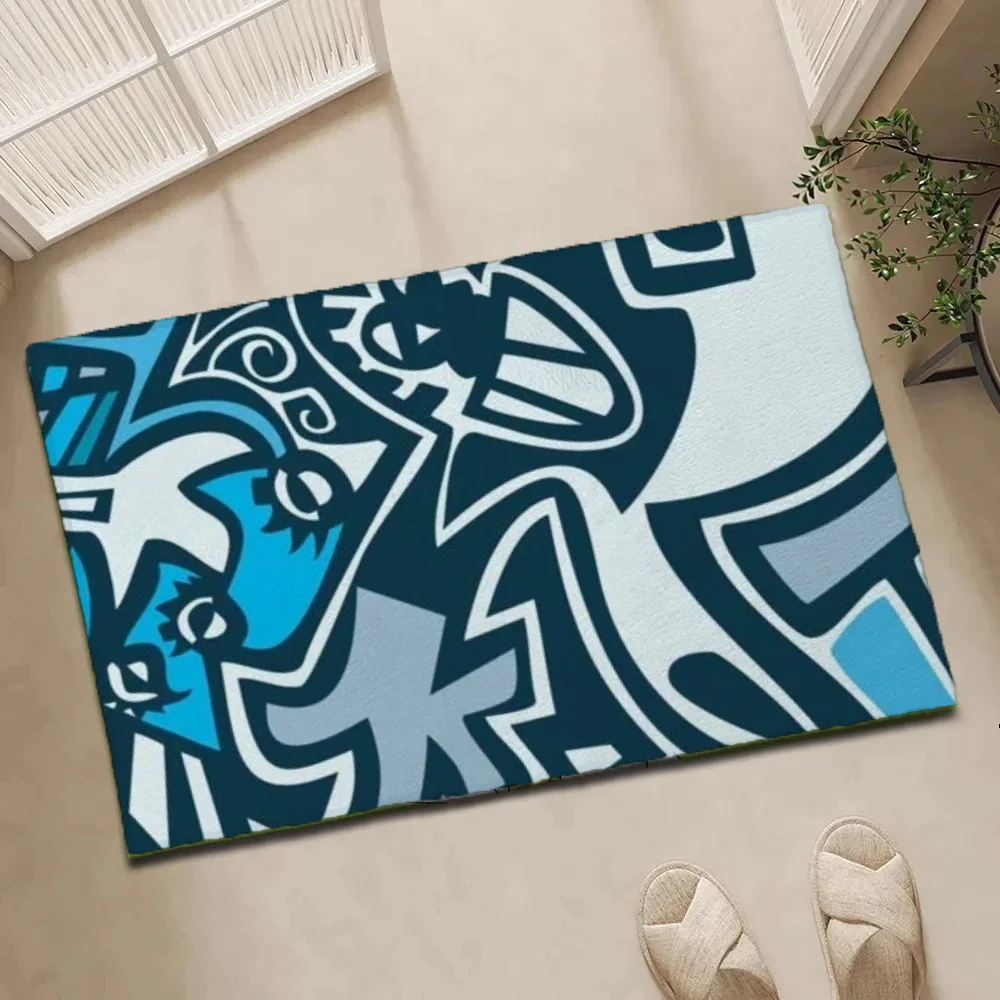 

Floor Mat for Kitchen Carpet Fashion Bedroom Mats Graffiti Art New Things for the Home Decoration Accessories Door Mat Outdoor