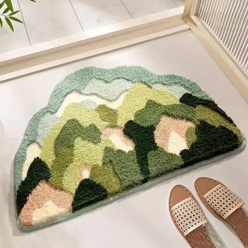 Floor Mat Dopamine Bathroom Absorbent Foot Mat Household Toilet Entrance Bathroom Mat Carpet Bathroom Entrance