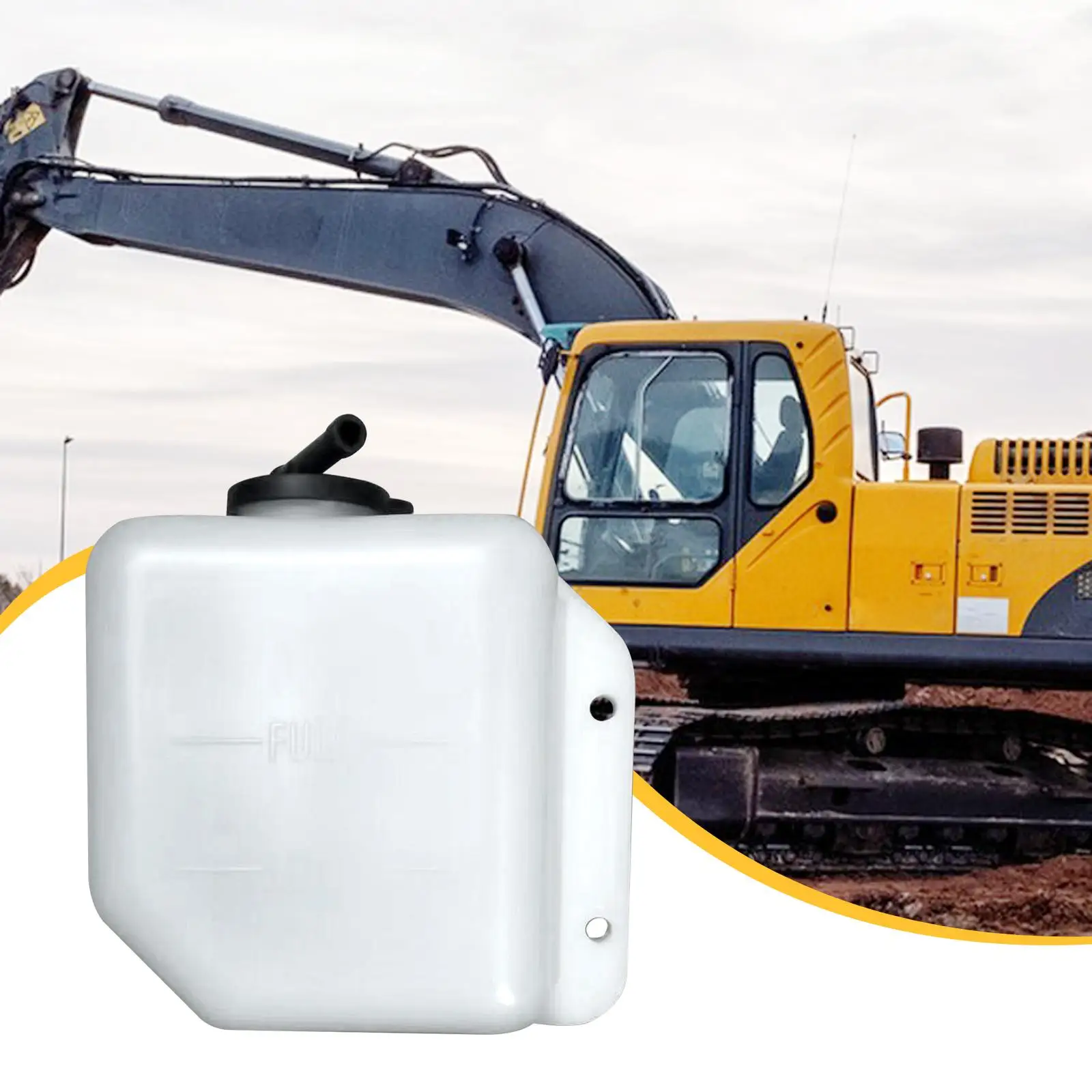 Tanque de transbordamento de refrigerante fácil de usar peças de reposição para motores 50 60 65 80