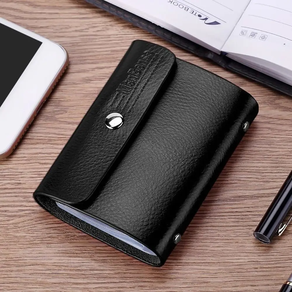ID Card Organizer Cardholder Wallet Wallet 26 Slots Bits Coin Purse ID Credit Card Holder Card Holder Bag Credit Card Cover