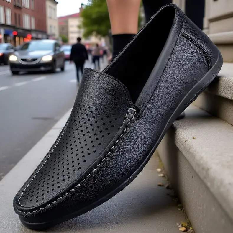 

Daily business shoes, fashionable and classic, lazy pedal Doudou shoes, high-quality casual men's shoes