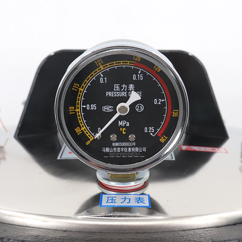 2KW 24-litrowy przenośny sterylizator parowy w autoklawie do sterylizacji sprzęt maszyna do sterylizacji do salonu 0.22MPa 280*335