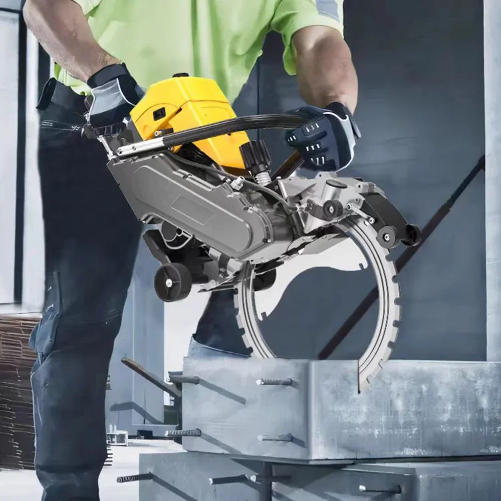 Customizable 400-400 Mm 2-stroke Powered Wall Shear Concrete Red Brick Ring Saw with Core Engine Components