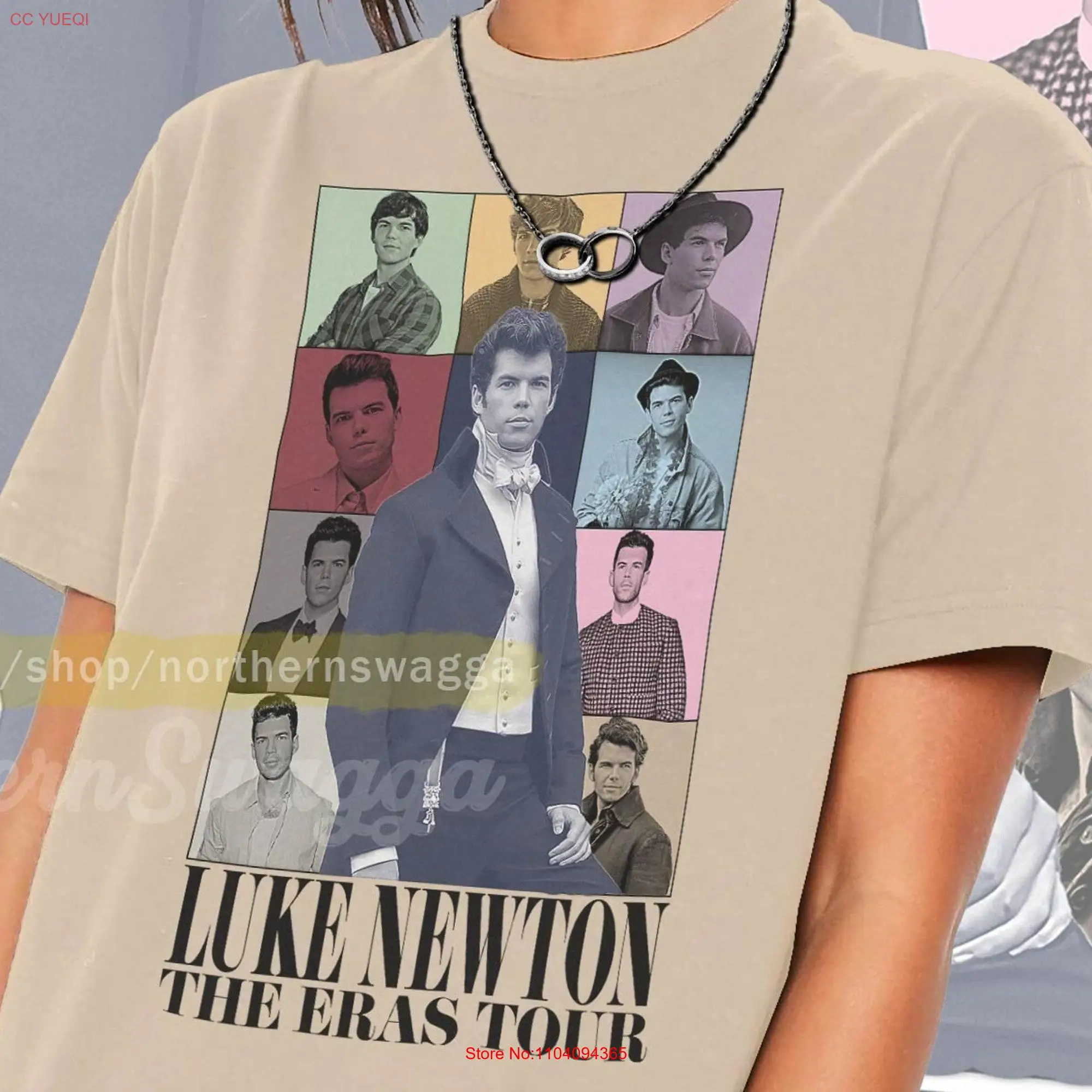 Luke newton tour shirt cool fan art t 90s poster 812 tee long or short sleeves