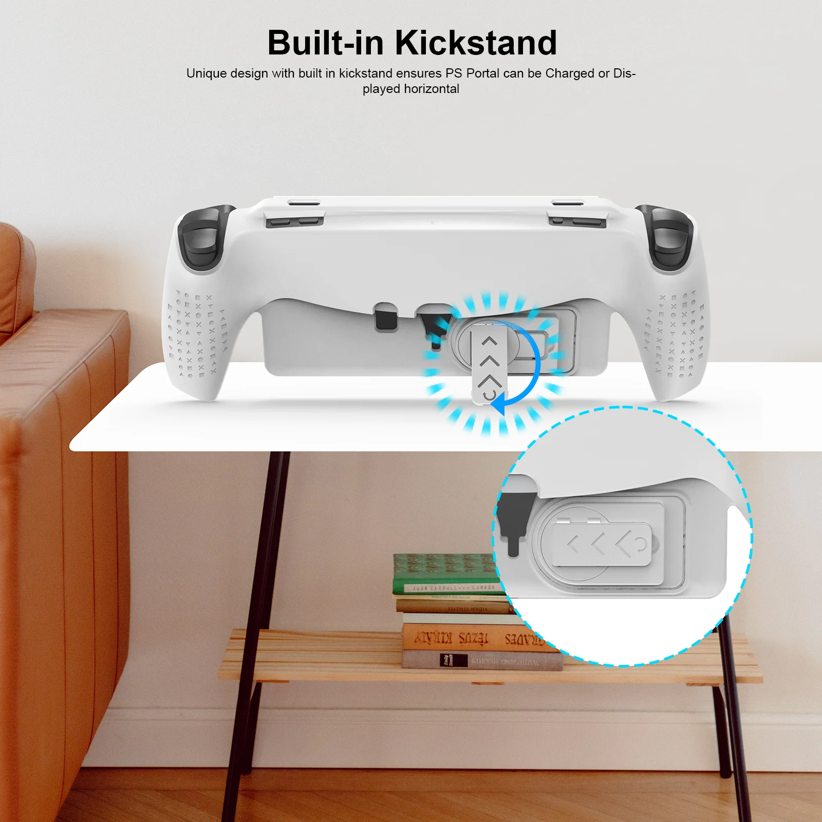 Защитный чехол для PS port, с подставкой, чехол из ТПУ для игрового контроллера консоли, чехол для игрового автомата