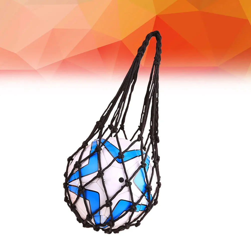 Individual Mesh Ball Bag for Ball Or Basketball Volleyball Football Easy Carry and Clean Reusable Sports Storage Net