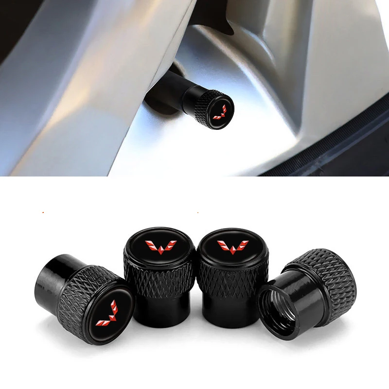 Car Wheel Tire Valve Stem Tyre Air Cap Cover Stickers For Wuling Starlight 730 Binguo Xingchi Almaz Bingo Darion Jiachen Journey