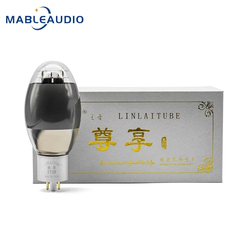LINLAITUBE ZX-274B Premium Enjoy Series Vacuum Tube, 274B Rectifier Valve Replace WE274B 5U4G 5Z3P for HIFI Tube Amplifier 1PC