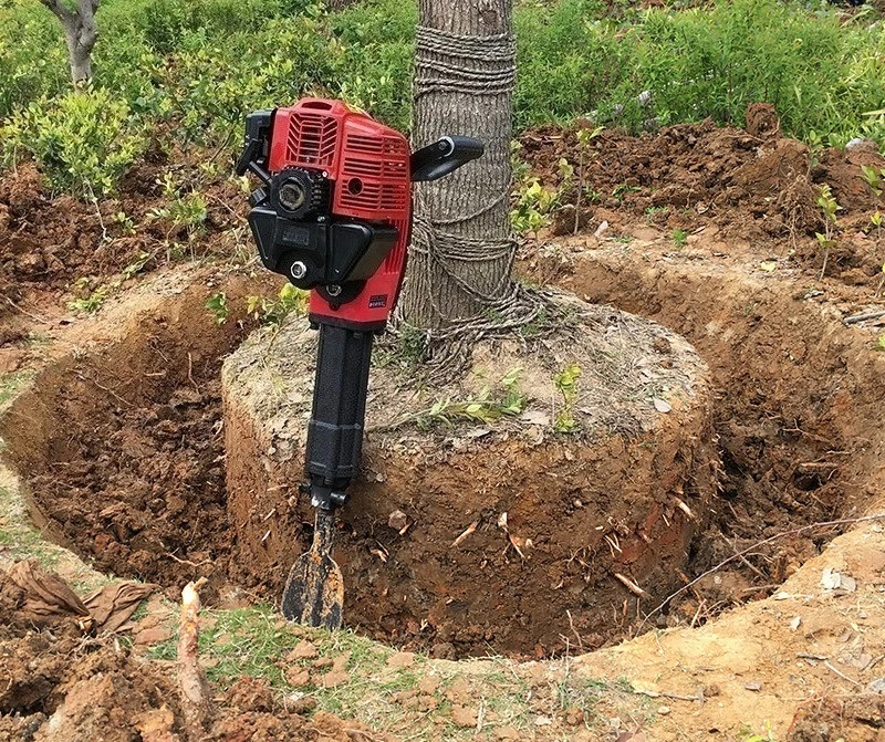 The fifth generation tree excavation diamond shovel portable transplanting machine tree moving machine with soil ball
