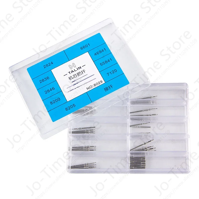 핸드 세팅 손목 시계 무브먼트 용 스테인레스 스틸 와인딩 스템 2824 6601 2836 2846 8200 8205 7120 55841 4694