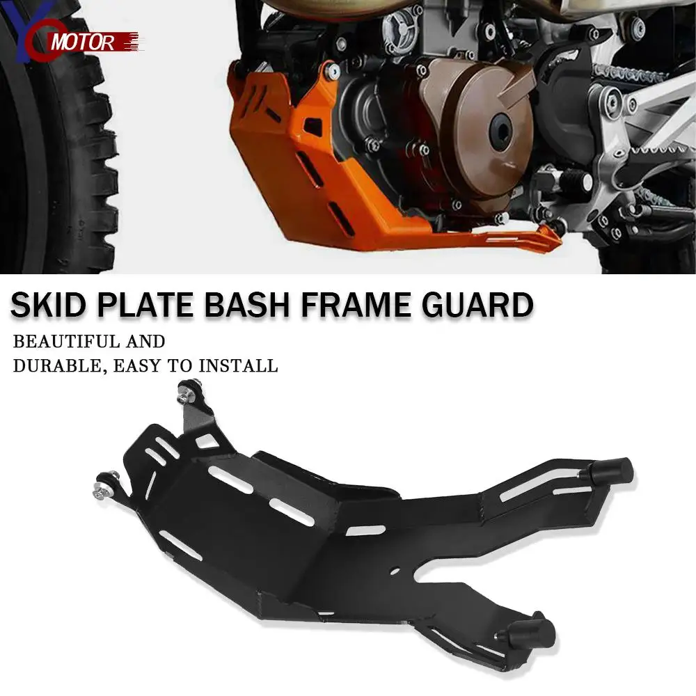 

For K-T-M 690 SMC/R 690SMC Enduro R 2008 09-2023 Motorcycle Accessories Bash Skid Plate Engine Guard Skid Plate Bash Frame Cover