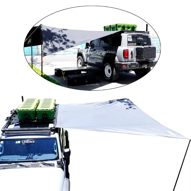 High-Quality Outdoor Camping Accessories - Universal Waterproof Retractable Car Side Awning