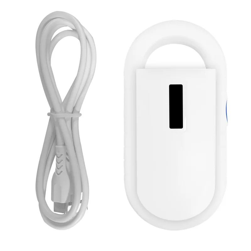 OLED Display Pet Scanner ISO11784/5 Animal Pet ID Reader Chip Transponder USB RFID Handheld Microchip Scanner for animals